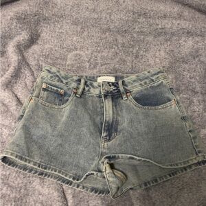 PacSun Blue Jean Shorts Distressed Vintage Style